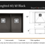 Hummingbird 60:40 Black