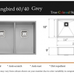Hummingbird 60:40 Grey