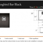 Hummingbird Bar Black