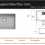 Hummingbird Mini Plus Grey