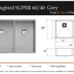 Hummingbird Super 60:40 Grey