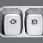SMC - 7447 Stainless double undermount sink