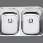 SMC - 8247 Stainless double undermount sink