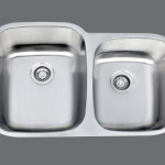 SMC - 8291L Stainless double undermount sink
