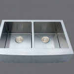 SMC - D4105 Stainless double apron sink