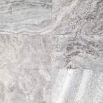 Silver Travertine - F:H (various sizes)